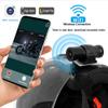 VSYSTO Helmet Camera for Bicycle Motorcycle, Remote Control, WiFi HD 1080P Portable Waterproof Handlebar Camera, G-Sensor, Loop Recording view 4