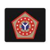 108th Sustainment Brigade SSI Mouse Pad Non-Slip Rubber Base 10x12 in Square Waterproof Mouse Pad for Laptop Office Desk Accessories Mouse Pad view 1