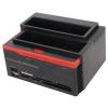 Hard Drive Bay, Hot Swap USB2.0 to IDE Cloner Function Bay Plug and Play HDD Docking Station for 8TB SSD (US Plug 110240V) view 1