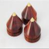 33mm Rosewood Speaker Spike Speaker Isolation Cone Stand Foot Base Pad view 3