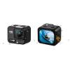 EVIOAUO Action Camera Underwater Camera Body Waterproof 68FT 4K 60FPS EIS 20MP Mini Cube Size 2.1" HD LCD Touch Screen 32G Memory Card Black view 1