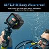 EVIOAUO Action Camera Underwater Camera Body Waterproof 68FT 4K 60FPS EIS 20MP Mini Cube Size 2.1" HD LCD Touch Screen 32G Memory Card Black view 2