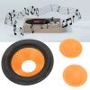 Denash Subwoofer Speaker Cone Drum Paper, Rubber Surround Change Damping Paper Speaker Cone Drum Paper 0.6 Inches Depth for 3 Inches Loudspeaker, Denash9yv7nsgx8d view 2