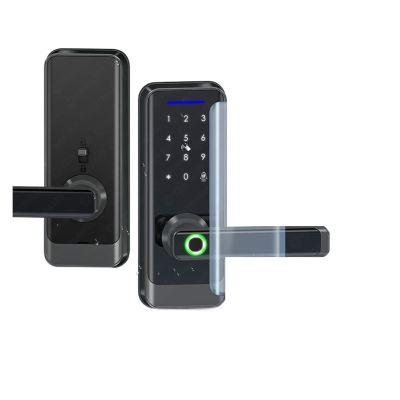 Smart Lock WiFi Electronic Door Remote Control Lock Smart Fingerprint Smart Door Lock (Color : A233-TYB-70, Size : Left) (A233 tys)