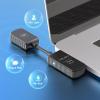 MINIX C1 USB-C HDMI Wireless Extender, USB C Sender and HDMI Receiver Wireless dongle, 1080P 60Hz, Portable, Plug and Play for Laptops PC Smartphones Screen Cast, IP15 Phone Android 164ft Driver Free view 3
