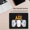 I Dont Age I Level Up Mouse Pad Non-Slip Rubber Base 10x12 in Square Waterproof Mouse Pad for Laptop Office Desk Accessories Mouse Pad view 4