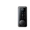 Compatible with Mobile APP Smart Remote Control Fingerprint Biometric Password Password Lock Tongue Automatic Lock (Color : LD02) (Black) view 4