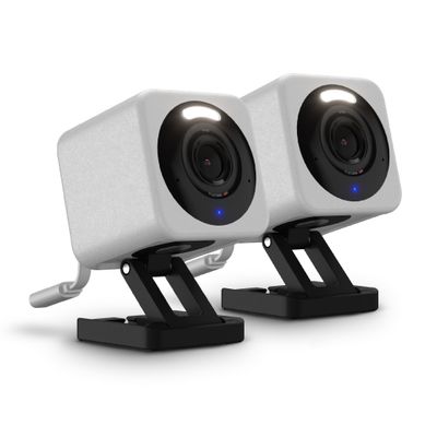 WYZE Cam v4 (Latest Model), 2.5K AI Security Camera, Indoor/Outdoor Cameras for Home Security, Baby Monitor & Pet Camera, Vibrant Color Night Vision, No Subscription Required, Free Expert Help