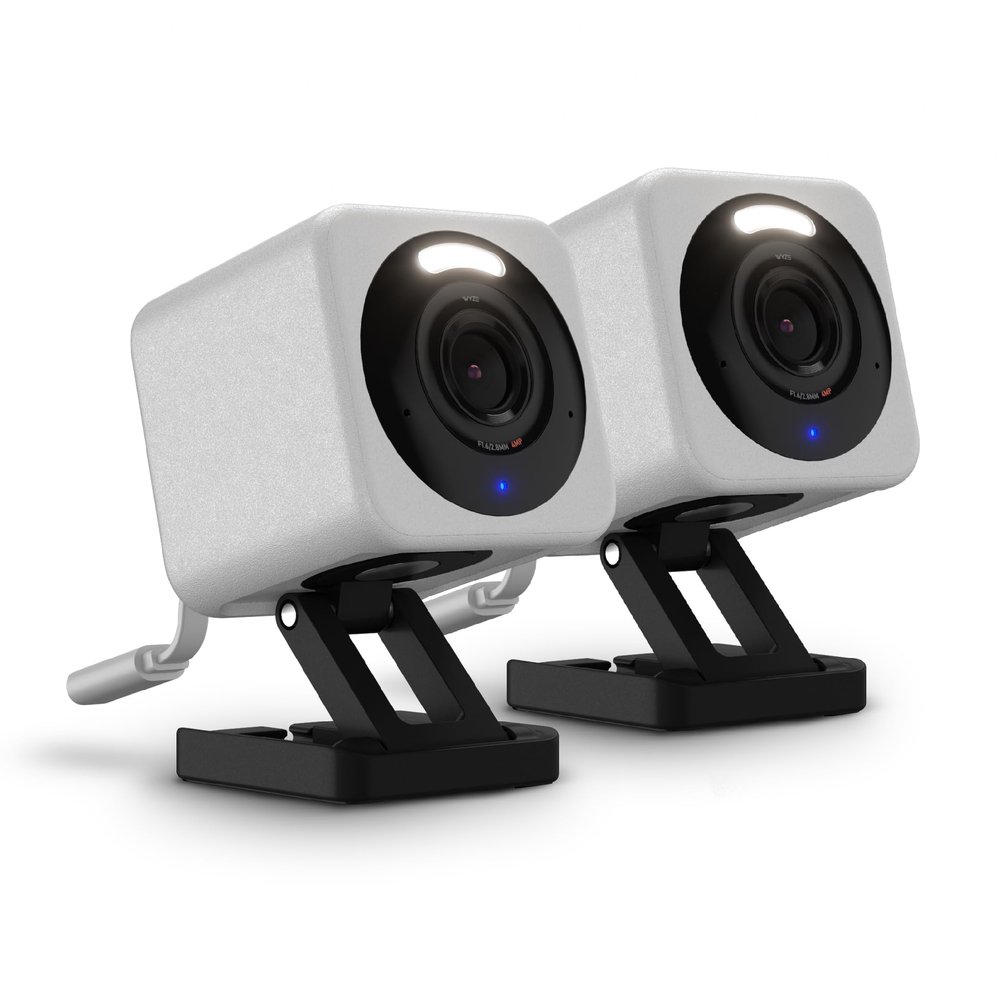 WYZE Cam v4 (Latest Model), 2.5K AI Security Camera, Indoor/Outdoor Cameras for Home Security, Baby Monitor & Pet Camera, Vibrant Color Night Vision, No Subscription Required, Free Expert Help