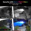WYZE Cam v4 (Latest Model), 2.5K AI Security Camera, Indoor/Outdoor Cameras for Home Security, Baby Monitor & Pet Camera, Vibrant Color Night Vision, No Subscription Required, Free Expert Help view 4