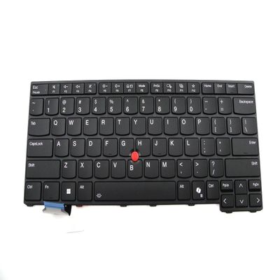 Bayjebu Parts for Lenovo ThinkPad L14 Gen 5 Keyboard US-English Backlit Black 5N21M38521