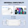 AboveTEK Tablet Pillow Stand, iPad Pillow Holder for Lap with Soft Bean Bag Bundle with iPad Holder for Bed Compatible w/ 4.7"-15.6" Tablets/iPads/Kindles view 2