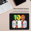 100 Days of School and Still Poppin Mouse Pad Non-Slip Rubber Base 10x12 in Square Waterproof Mouse Pad for Laptop Office Desk Accessories Mouse Pad view 4
