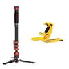 IFOOTAGE Cobra 3 Monopod C180F-P,Pedal Base Mini Tripod CB3 Base-P Low Profile,MS-Y Phone Holder Yellow for Camera Tripod/Monopod view 1