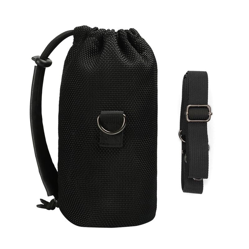 XinGeeek SoundLink Revolve Speaker Carrying Case Bag Portable Travel Storage Bag for Bose SoundLink Revolve Series II Speaker Protective Mesh Bag, Black