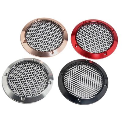 Generic 3"" Inch 97mm Speaker Cover Full Metal Mesh Grille Protection Decorative Circle