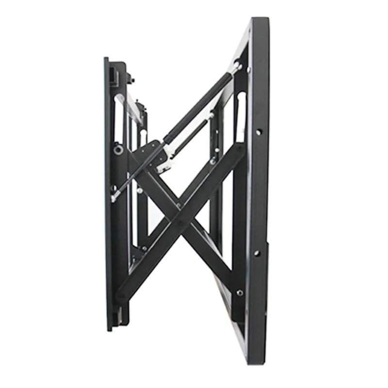 JFUDJKLI Wall-Mounted Cantilever Bracket Hydraulic TV Stable Wall 86 Bracket Reinforcement Telescopic TV 45 49 55 65 75 86 TV inch Hanging(75-inch)