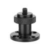 CAMVATE 1/4"-20 Male Screw Mount + 1/4"-20 & 3/8"-16 & M5 Thread Screw + Super Clamp Articulated Mini Ball Head view 2