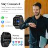 ZOSKVEE Smart Watch with 4 Bands, 2.0" Fitness Tracker Watch(Dial/Answer Calls) with Heart Rate/Blood Pressure/Blood Oxygen Monitor for Android iOS view 3