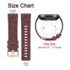 AK Floral Engraved Band Compatible with Fitbit Versa 2 Bands, Soft Sport Replacement Wristbands for Fitbit Smart Watch Women Men (Wine Red) view 3
