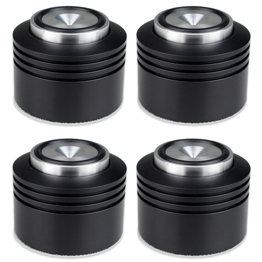 4pcs 65mm Aluminium Speaker Shock Spike Pad Ball Spring Isolation Stand Feet