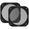 ULTECHNOVO 2pcs Car Speaker Grill Cover Waffle Mesh Protector for Vehicle Durable Speaker Guard for Enhanced Car Interior Style view 1
