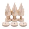 Generic 4pcs Copper Speaker Spike Pad Amplifier Shockproof Isolation Stand Foot Base Pad view 1