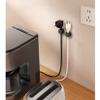 Magnetic Cord Organizer,Cable Clips,Self-Adhesive,Ideal for Desktop Storage,Computers,Home,Office,6pc (White) view 4