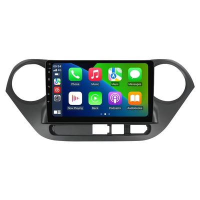 8+256GB 8Core Radio for Hyundai Grand I10 2013 2014 2015 2016 Stereo Dash Kit Car GPS Navigation,10" IPS Touch Screen Head Unit with Car-Play & Android Auto/SWC/DSP/Rear View