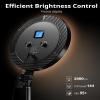 UBeesize Professional Ring Light with Stand, Phone Holder & Remote  6500K Full-Screen LED Lighting for Makeup, Photography, Studio, Barber, and Live Streaming view 3