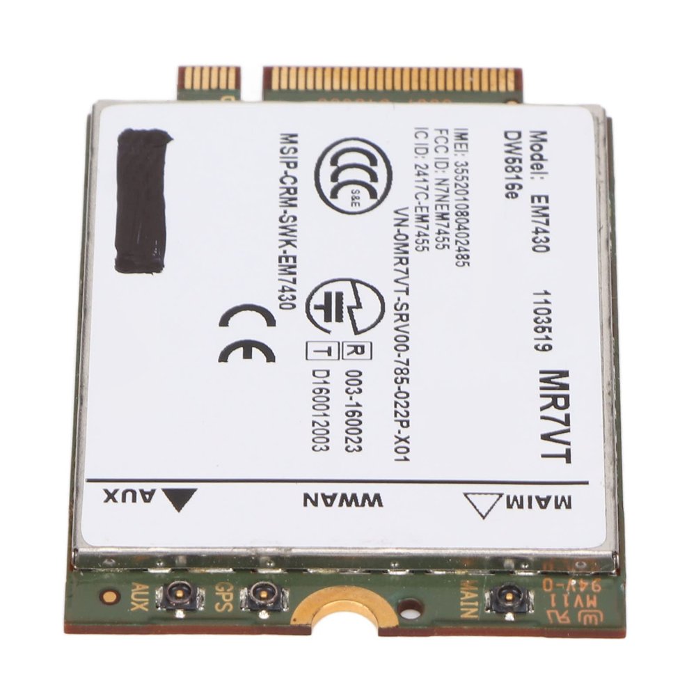 Card, Stable Performance 4G LTE Plug and Play PCB Material M.2 Network Card for 7390 7480