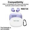 smaate Silicon Case Cover Compatible with Raycon Everyday Earbuds (2024 Edition) RBE726 True Wireless Earbuds view 2
