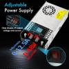 NUOWEIDE Adjustable 0-48V Power Supply 12.5A 600W, 110V AC to DC 0-48V Buck Converter 0-12.5A 600W Power Supply with LCD Display Adjustable Voltage Current 110V/220V AC to 48V DC Converter view 2