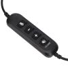 Monaural Business Headset, Volume Adjustment Black USB Headset Plug and Play Microphone Mute Flexible for Call Center for PCs for Home view 3