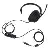 Monaural Business Headset, Volume Adjustment Black USB Headset Plug and Play Microphone Mute Flexible for Call Center for PCs for Home view 4