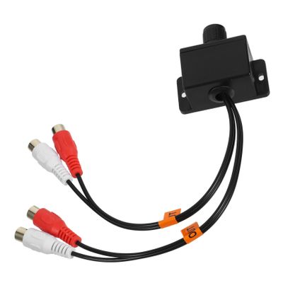Anneome Car Amplifier Bass Knob Controller Volume Regulator for Enhanced Audio Clarity Durable and Construction Easy Installation for Car Owners