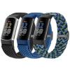 Acortjl Braided Solo Loop Bands Compatible with Fitbit Charge 6/Charge 5, Adjustable Stretchy Nylon Woven Replacement Wristbands for Fitbit Charge 6/Charge 5 for Women Men view 1