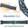 Acortjl Braided Solo Loop Bands Compatible with Fitbit Charge 6/Charge 5, Adjustable Stretchy Nylon Woven Replacement Wristbands for Fitbit Charge 6/Charge 5 for Women Men view 3
