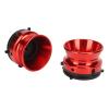 Denash NAB Hub Adapters, Loading Device Aluminum Alloy Lockable Strong Structure Red 1 Pair 10 Inch Opener for Reel to Reel Tape Recorder, Denashq42aigt8vy view 1
