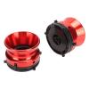 Denash NAB Hub Adapters, Loading Device Aluminum Alloy Lockable Strong Structure Red 1 Pair 10 Inch Opener for Reel to Reel Tape Recorder, Denashq42aigt8vy view 2