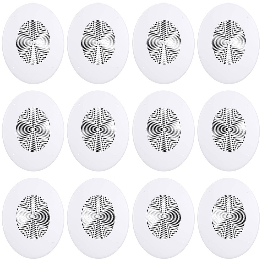 Audiosavings Bundle: JBL CSS8018 8" Commercial 70V/100V 10w Ceiling Speakers 4 Restaurant/Bar/Cafe (12 Items)