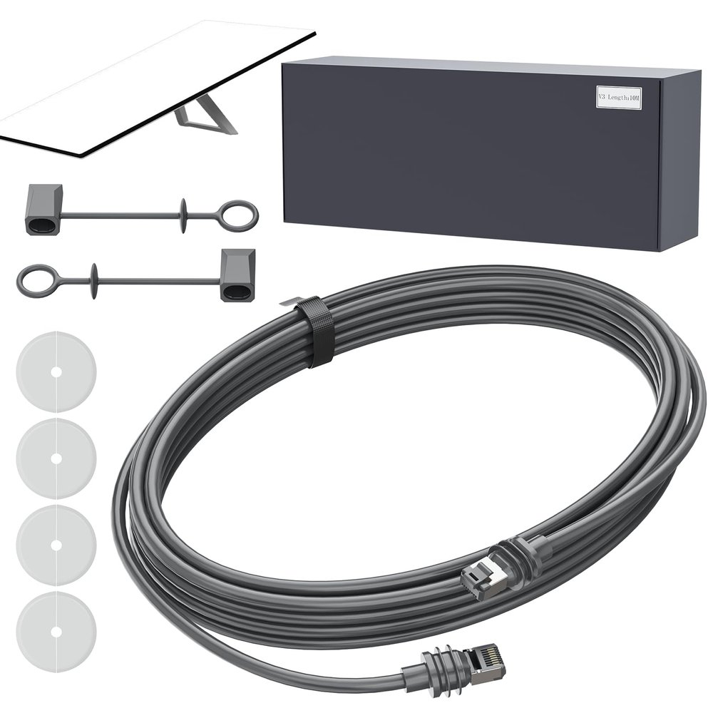Starlinnk Gen 3 Cable, 32FT/10M Starlinnk Extension Cable for Starlinnks Internet Satellite Kit
