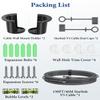 LuxiSync Starlinnk Gen 3 Cable, 150FT/46M Starlinnk V3 Standard Replacement Cable forStarlinnk Rectangular Satellite Starlinnk Cable Extension forStarlinnk Internet Kit Satellite -Waterproof view 4