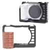 Aluminum Alloy Camera Cage, Real Machine Modeling Precise Hole Opening Easy Assembly Full Camera Cage with Cold Shoe Mount for ZV Video Making view 3