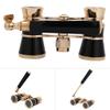 Opera Glasses, Opera Binoculars, 3X25 Opera Binocular Telescope Theater Portable for Women Girls Children (Black) view 3