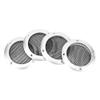 2inch Audio Speaker Mesh Grille Protective Decorative Audio Speaker 4pcs DIY Set Car Speaker Accessories (Silver) view 1
