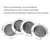 2inch Audio Speaker Mesh Grille Protective Decorative Audio Speaker 4pcs DIY Set Car Speaker Accessories (Silver) view 4