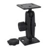 Fish Finder Mounting Base, Professional 1.5 Inch Double Ball Mount Base Prevent Theft for Tablets for Fish Finder view 2