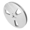 1/4 7 Inch Empty Reel, Takeup Reel Universal 3 Hole for Reel To Reel Tape Player (Silver) view 2