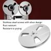 1/4 7 Inch Empty Reel, Takeup Reel Universal 3 Hole for Reel To Reel Tape Player (Silver) view 3